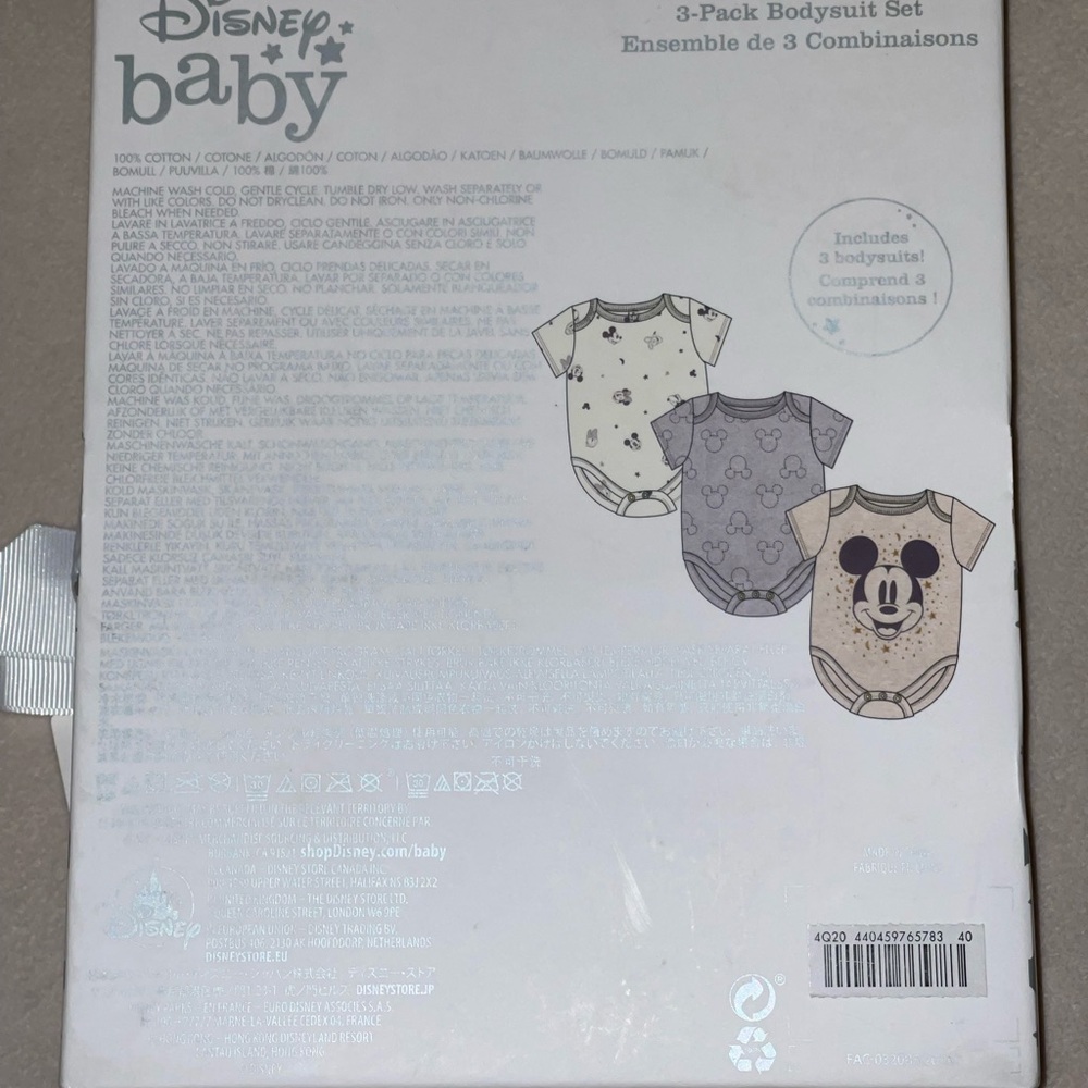 Disney Baby Bodysuit Set - Picture 4 of 6